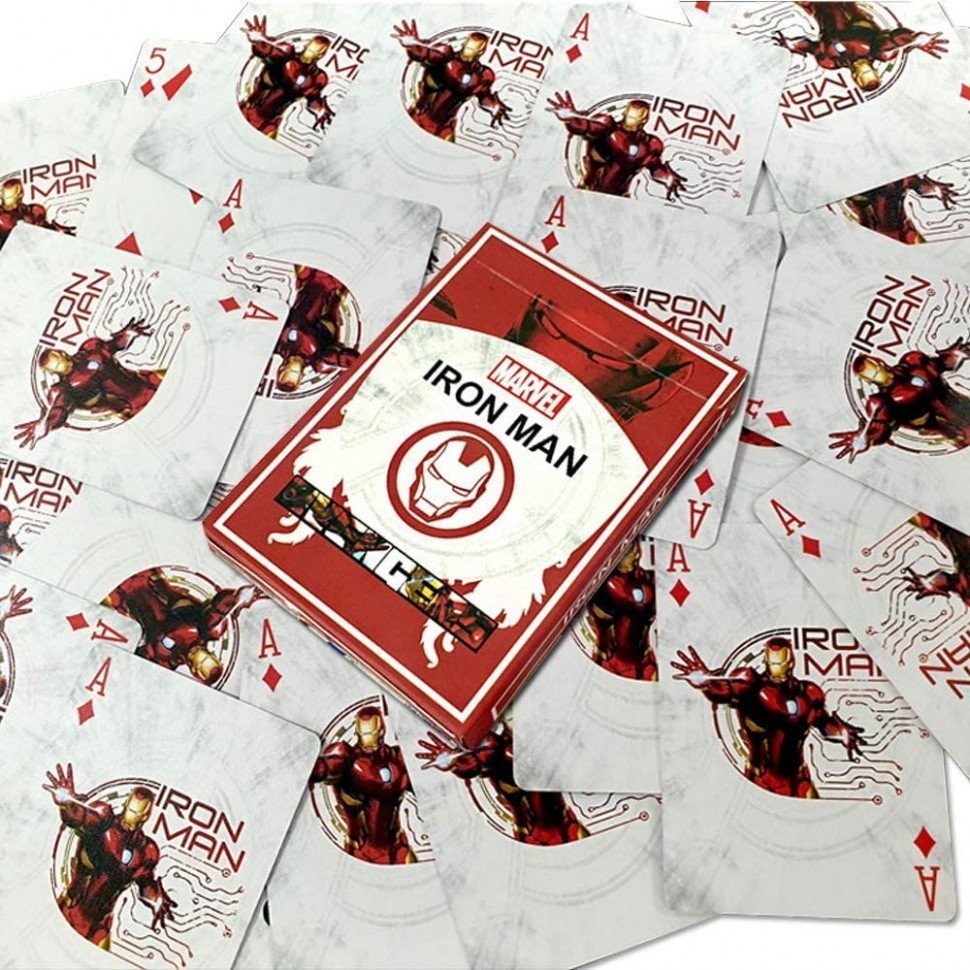 Карты "MARVEL Iron Man Svengali deck standard index" (64405)