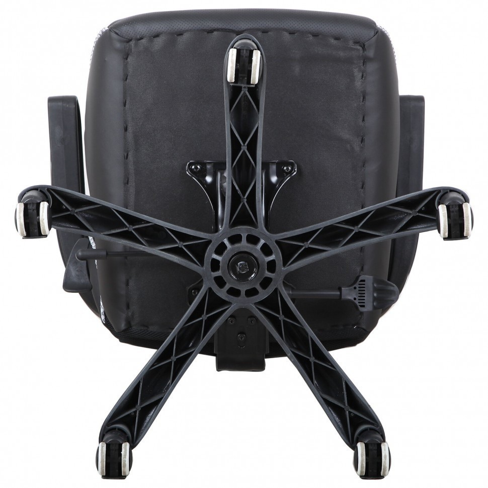 Кресло компьютерное Brabix Techno Pro GM-003 экокожа черно-серое 531814 (84655)