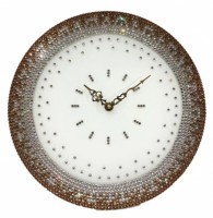Картина Часы Ожерелье Солнца с кристаллами Swarovski (2140)