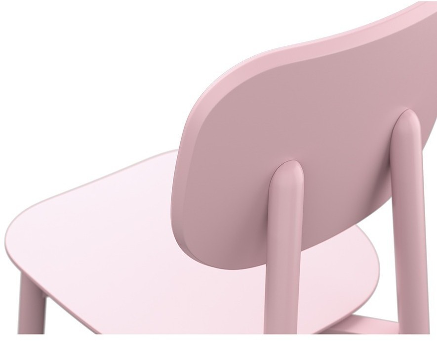 Стул saga, розовый (76409)