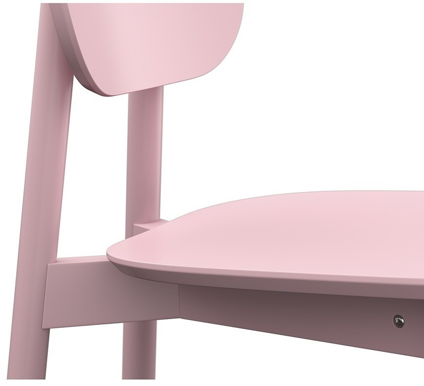 Стул saga, розовый (76409)