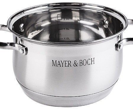 Кастрюля с крышкой 2,9 л MAYER BOCH (30947)
