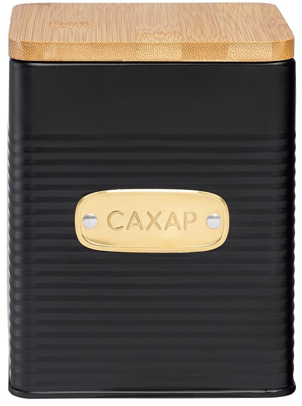 Банка для хранения сахара irmel, 1,7 л, графит (78684)