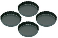 Kitchen Craft Набор из 4 мини-форм для выпечки KCMINIFLANPK4