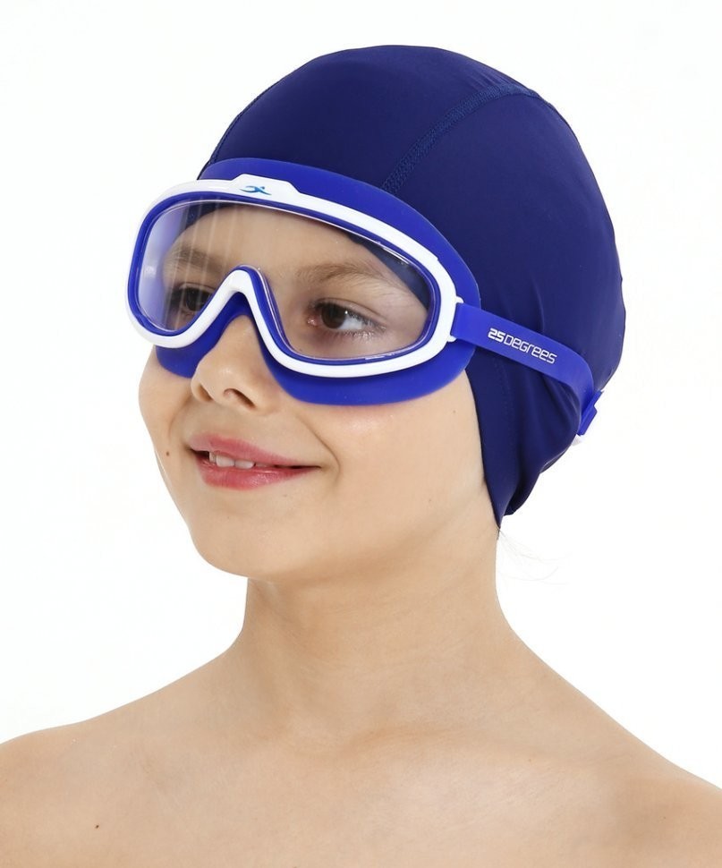 Шапочка для плавания Comfo Blue, полиэстер, детский (783476)