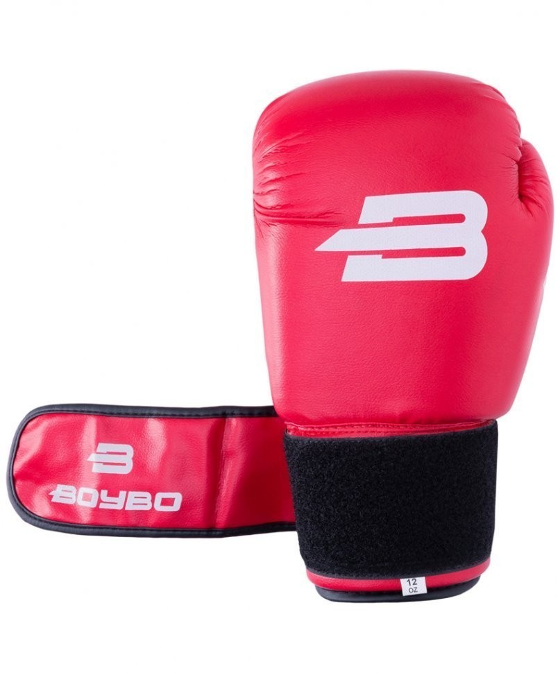 Перчатки боксерские Basic, 4 oz, к/з, красный (778674)