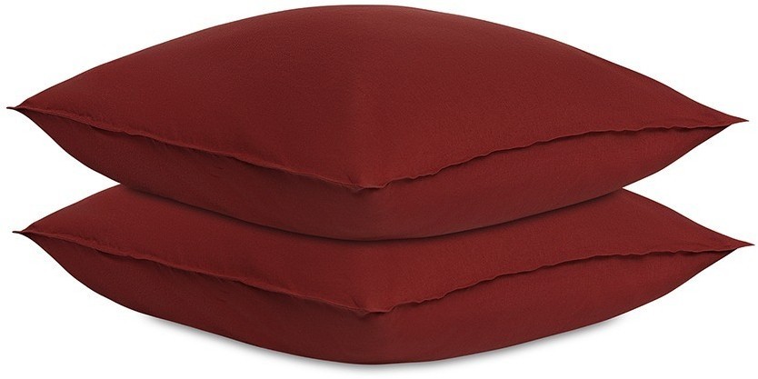 Набор наволочек изо льна и хлопка цвета копченой паприки из коллекции essential, 70х70 см (77149)