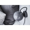 Лампа настенная ball, D12 см, светло-серая матовая (70053)