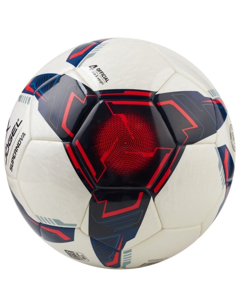 Мяч футзальный JOGEL Supernova №4, белый (2107440)