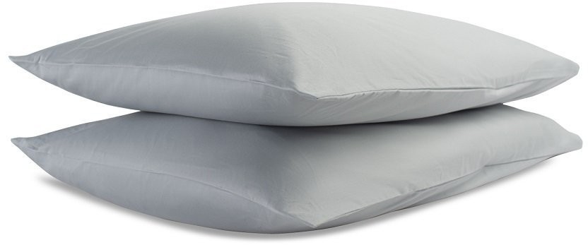 Набор из двух наволочек из сатина серого цвета из коллекции russian north, 50х70 см (73242)