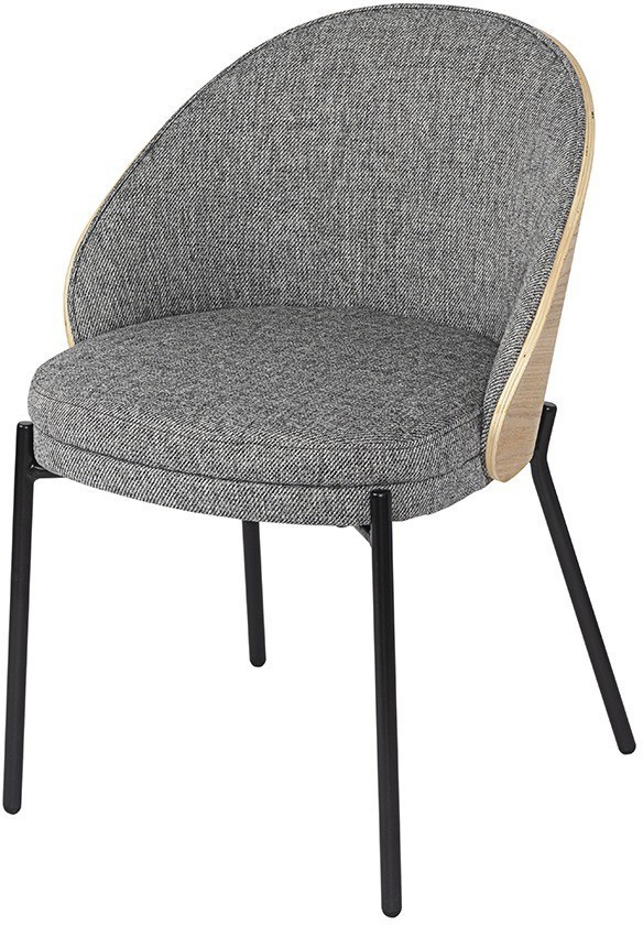 Стул cloud, рогожка, грифельно-серый (77803)