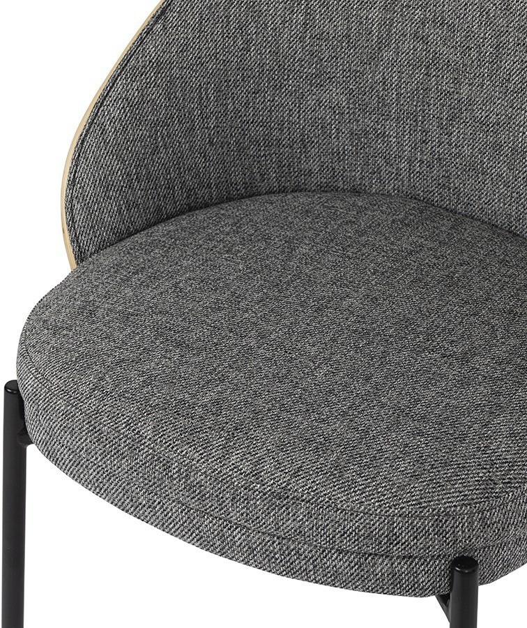 Стул cloud, рогожка, грифельно-серый (77803)