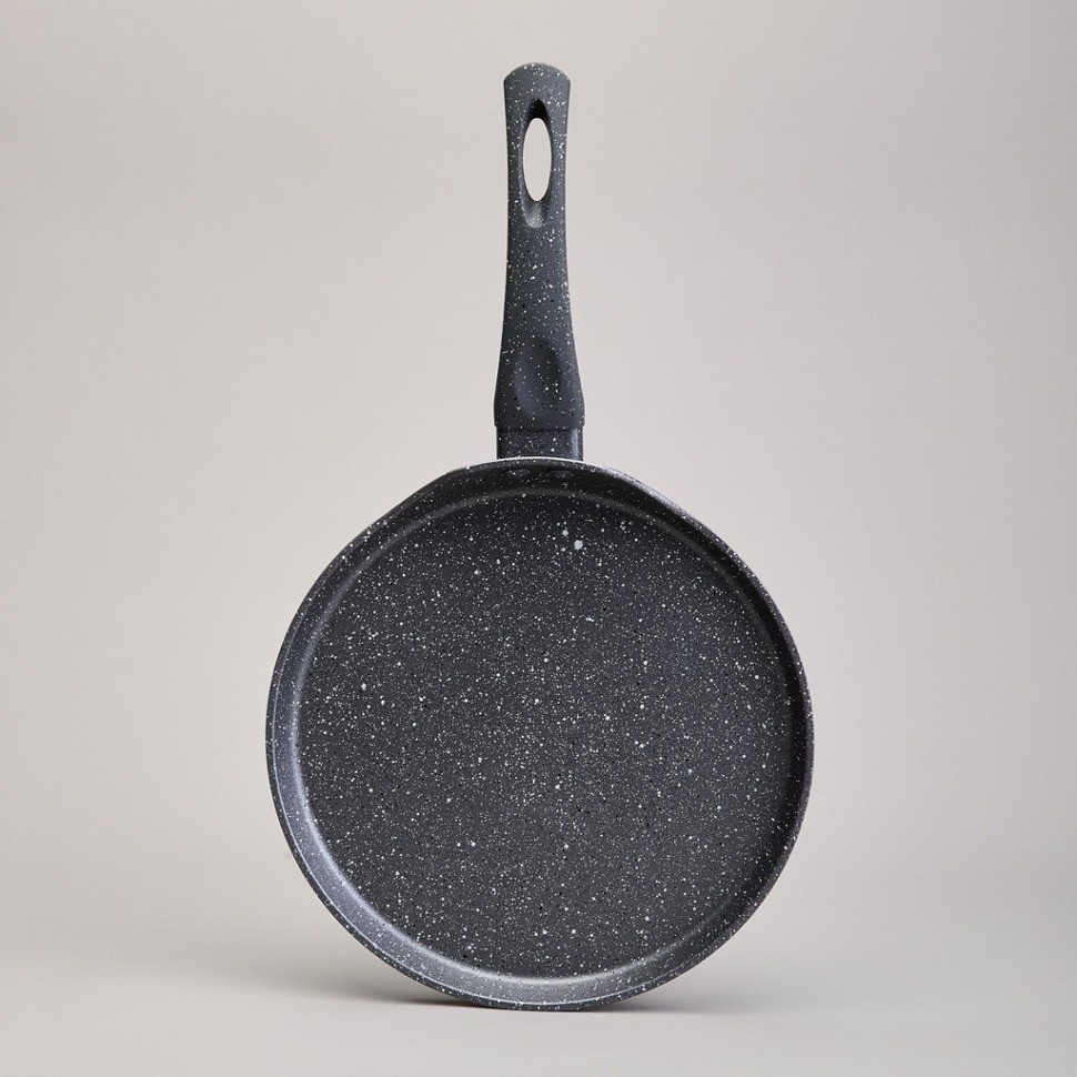 Сковорода блинная agness с антипригарным покрытием, 22х2см, индукционное дно (932-520)