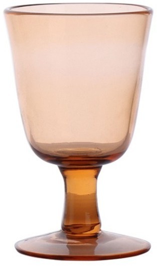 Бокал WW07640/PF, стекло, peach, ROOMERS TABLEWARE