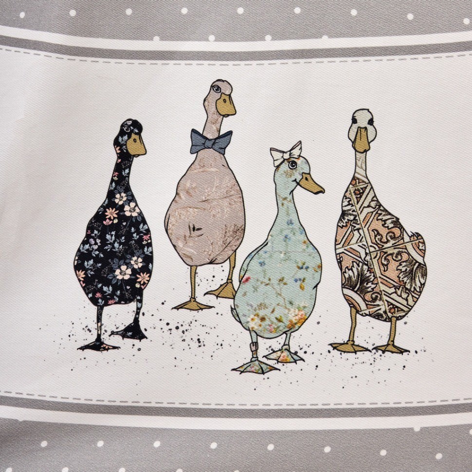 Скатерть круглая "family farm" 190 см , серый ,100% хлопок , твил, пропитка Lefard (850-750-22)