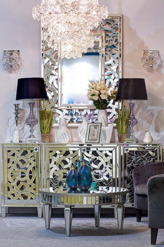 Тумба зеркальная (дверь правосторонняя) 492*445*865 (00002920)