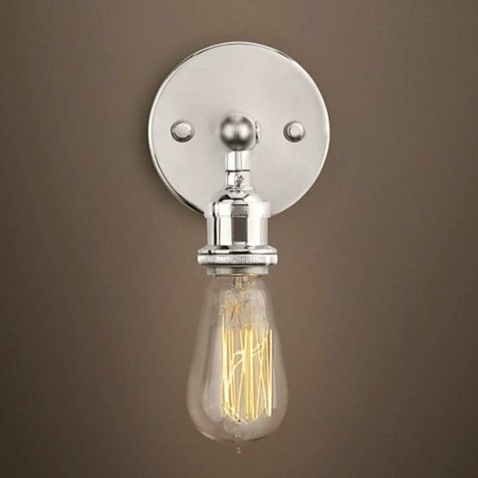 Бра Джесси DTL9108, металл, chrom finish, RESTORATION HARDWARE