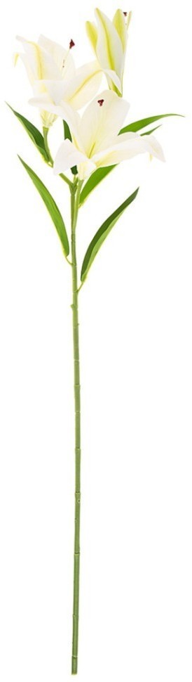 Цветок искусственный "лилия белая" высота=81 см. Lefard (21-2016)