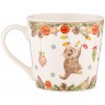 Кружка lefard "елка, кот и новый год" 400мл (260-994)