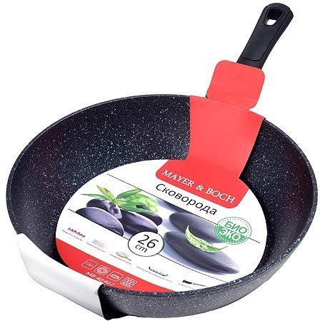 Сковорода 26 см со съемной ручкой MAYER BOCH (40402)