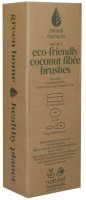 Набор из 3 экологически чистых щеток из кокосового волокна Natural Elements NEBRUSH3PC