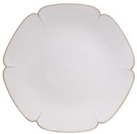 Тарелка L9725-Cream, 25,5 см, каменная керамика, ROOMERS TABLEWARE