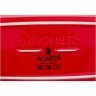 Форма для выпечки agness "modern kitchen" красная 2050 мл 32*14*9 см Agness (777-068)