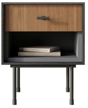 Тумбочка с верхним ящиком Emerson арт EM11-ET