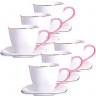 Чайный сервиз на 6 персон 12 предметов 220 мл Нежность LORAINE (26641)