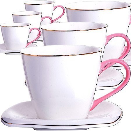 Чайный сервиз на 6 персон 12 предметов 220 мл Нежность LORAINE (26641)