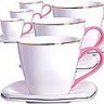 Чайный сервиз на 6 персон 12 предметов 220 мл Нежность LORAINE (26641)