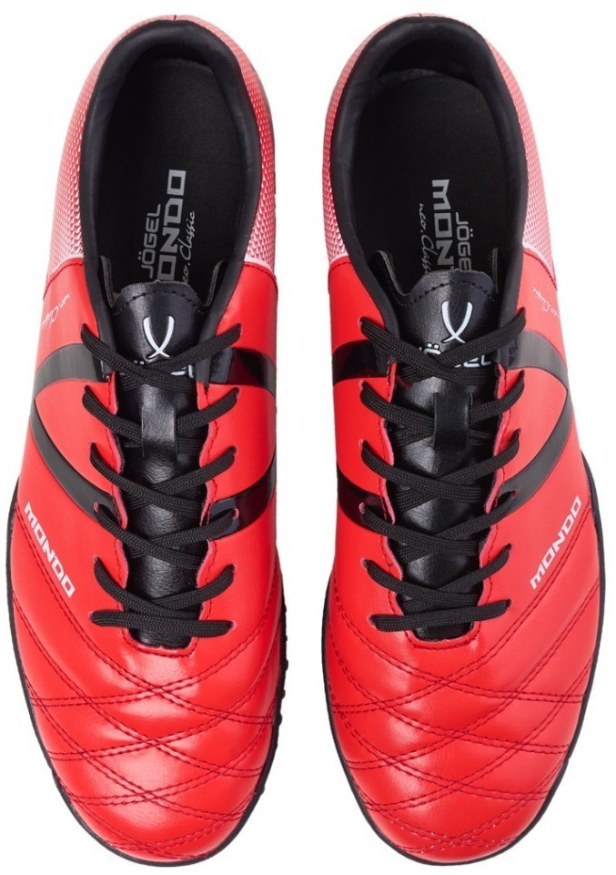 БЕЗ УПАКОВКИ Бутсы многошиповые JOGEL Mondo TF Red/black (2134145)
