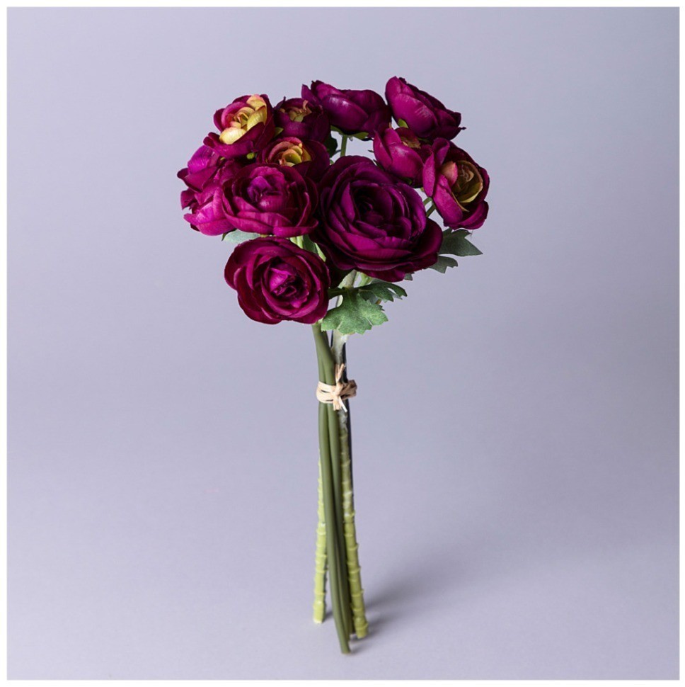 Букет искусственных цветов "ранункулюс" высота= 28см Lefard (287-525)