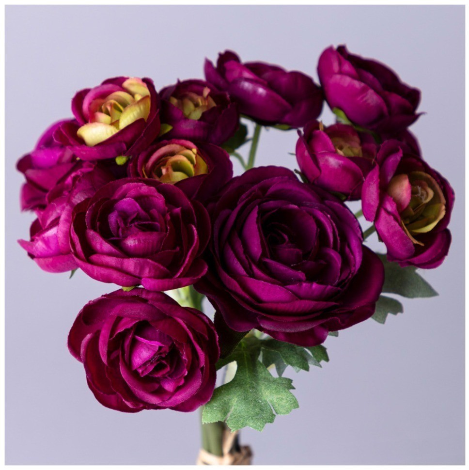 Букет искусственных цветов "ранункулюс" высота= 28см Lefard (287-525)