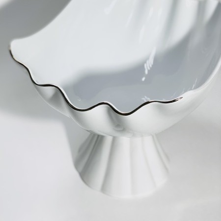 Фруктовница на ножке ваза для фруктов LORAINE (90024-140M)