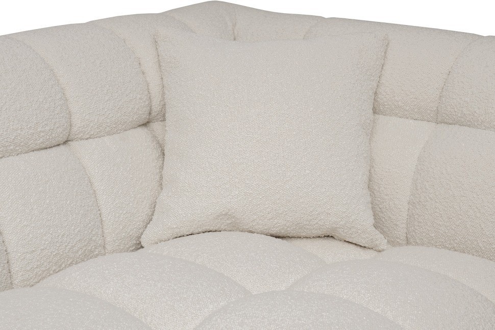 Диван двухместный GD/Prato букле экрю Orso ECRU 204*106**75см (TT-00016705)