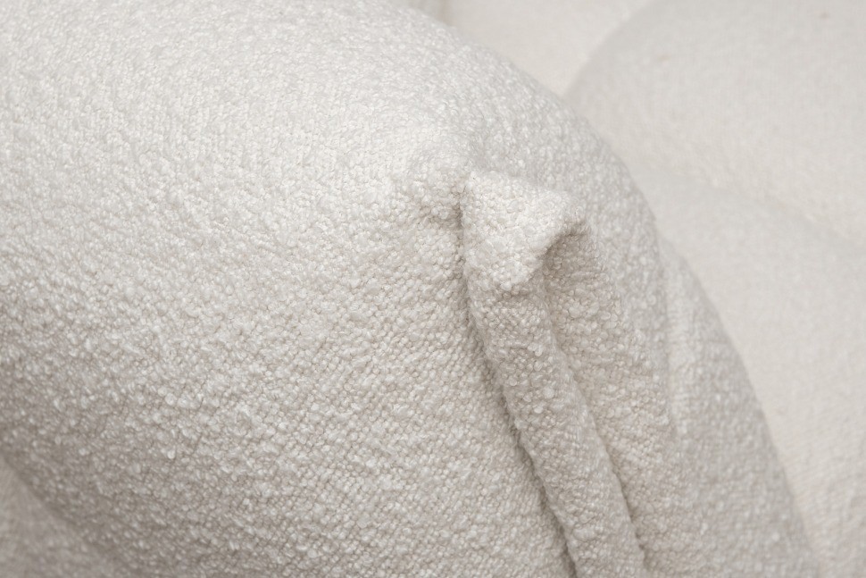 Диван двухместный GD/Prato букле экрю Orso ECRU 204*106**75см (TT-00016705)