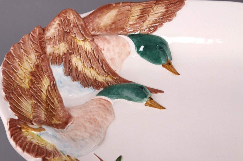 Блюдо овальное "утка" 60*39 см.высота=7 см. Annaluma Snc (628-064)