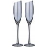 Набор бокалов для шампанского из 2-х штук "daisy blue" 180мл (ударопрочная упаковка) Lefard (887-410)