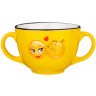 Бульонница с ручками коллекция "веселый смайлик" 450 мл 11*16*7,6 см Lefard (155-662)