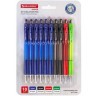 Ручки шариковые Brauberg Super 0,35 мм 4 цвета 10 шт 143381 (3) (86926)