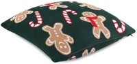 Подушка вязаная с новогодним рисунком gingerman из коллекции new year essential, 45x45 см (79350)