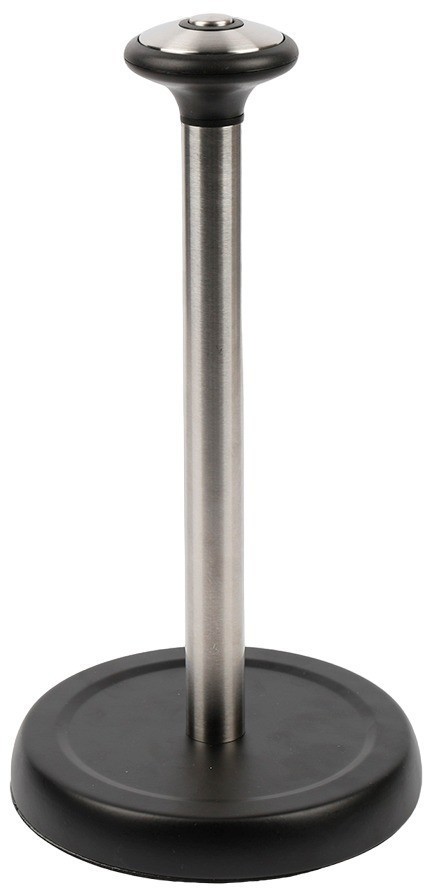 Держатель для бумажных полотенец mio, 19,5х37 см, черный/хром (74689)