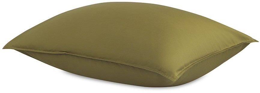 Набор наволочек из премиального сатина оливкового цвета из коллекции essential, 50х70 см (77137)