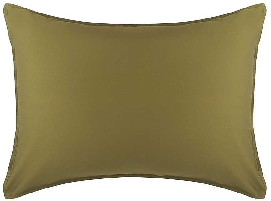 Набор наволочек из премиального сатина оливкового цвета из коллекции essential, 50х70 см (77137)