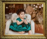 Картина Портрет 34 с кристаллами Swarovski (2347)