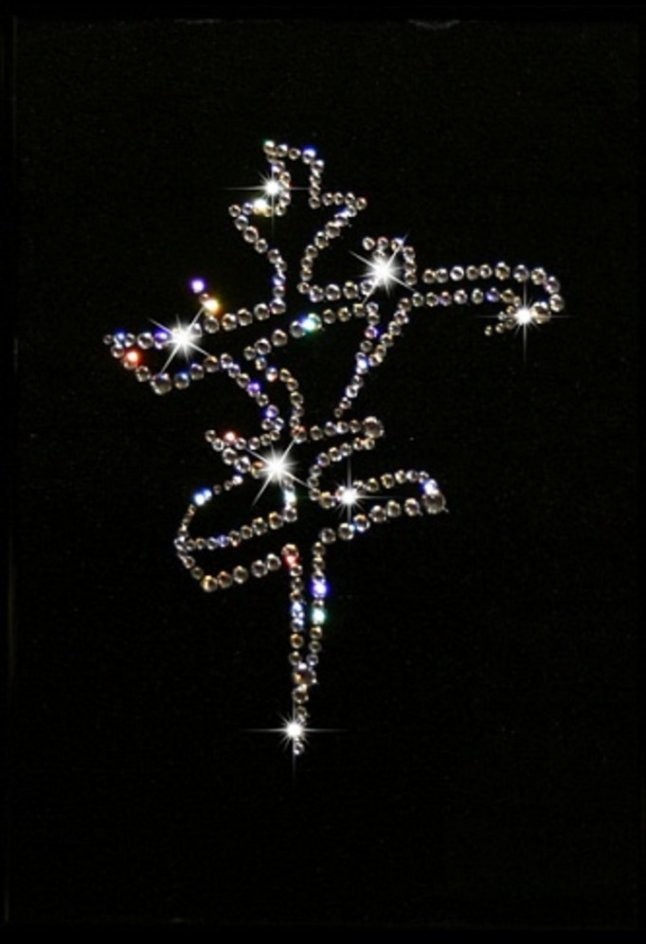 Картина Счастье с кристаллами Swarovski (1158)