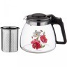 Заварочный чайник agness с фильтром "маки" 900 мл. Agness (885-073)