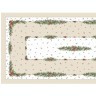 Скатерть  140х400 cm прямоугольная, "celebration", цвет: бежевый, tm lefard, полиэстер 100% (кор=12ш (986-001-22)