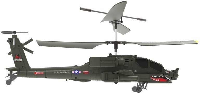 Радиоуправляемый вертолет Apache AH-64 (SYMA-S109H)
